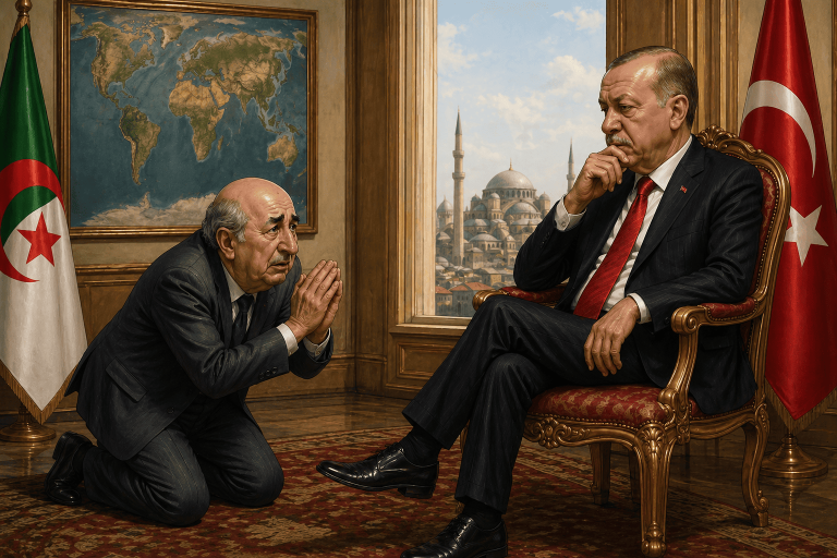 Tebboune implore Erdogan d'intervenir auprès de Trump dans le dossier du Sahara marocain