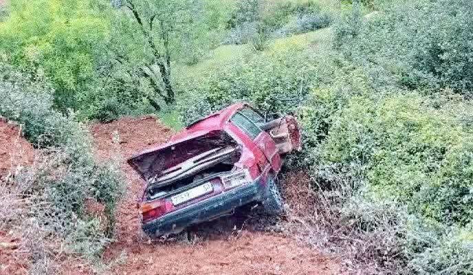 Un grave accident de la route secoue le douar Issensou à Al Hoceima et cause d'importants dégâts matériels