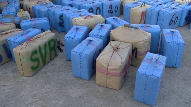 La gendarmerie d'Safi déjoue une opération de contrebande internationale et saisit trois tonnes de drogue