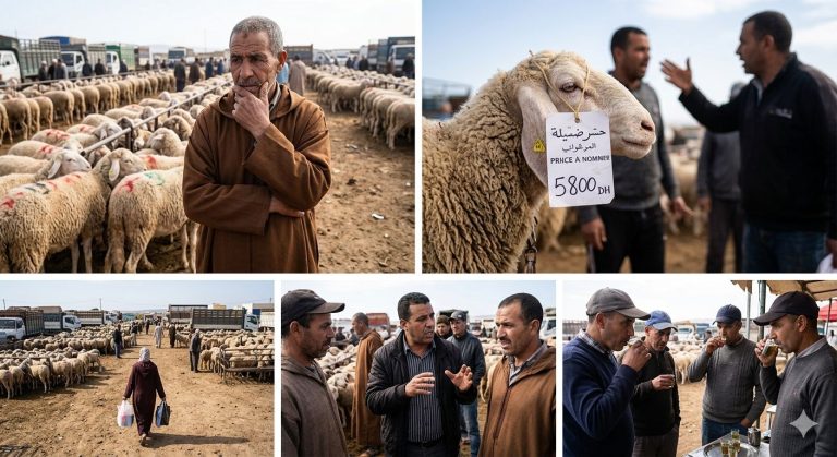 Choc à Arqamane... Les béliers "pour la contemplation seulement" et les prix brûlent les poches des habitants de Nador