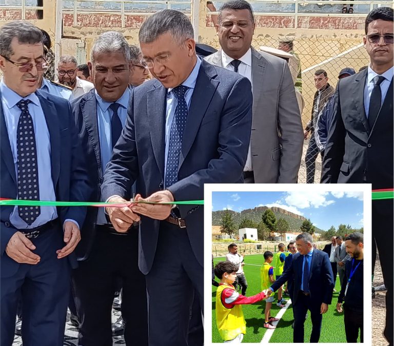 Boulemane renforce ses infrastructures sportives avec l'inauguration d'un nouveau stade de football de nouvelle génération