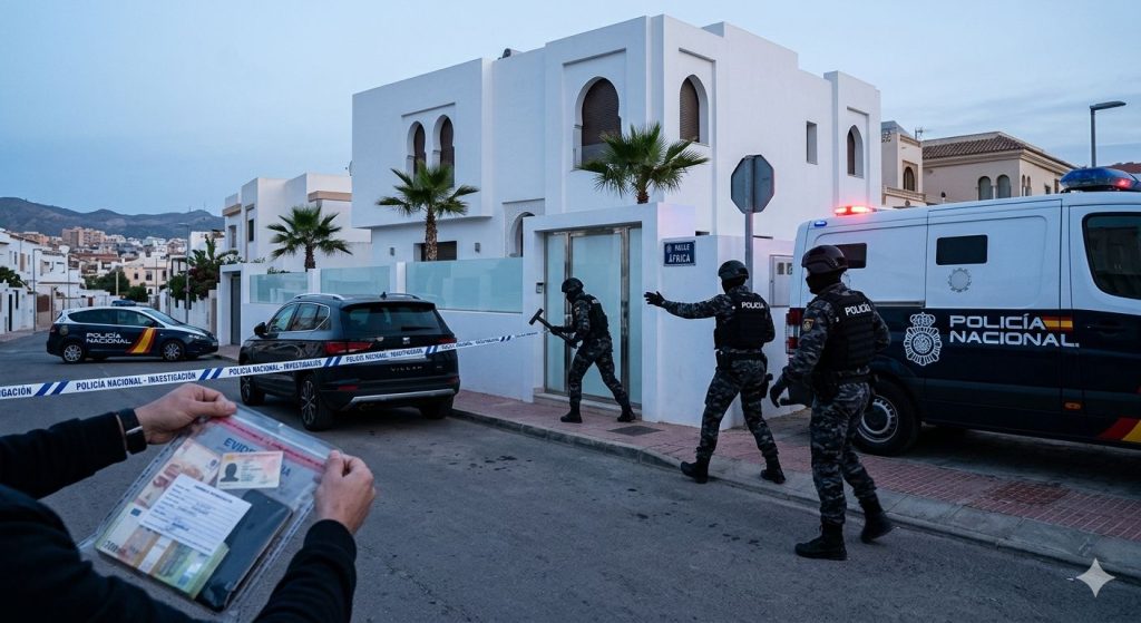 Démantèlement d'un empire familial de blanchiment d'argent du haschisch à Melilla occupée