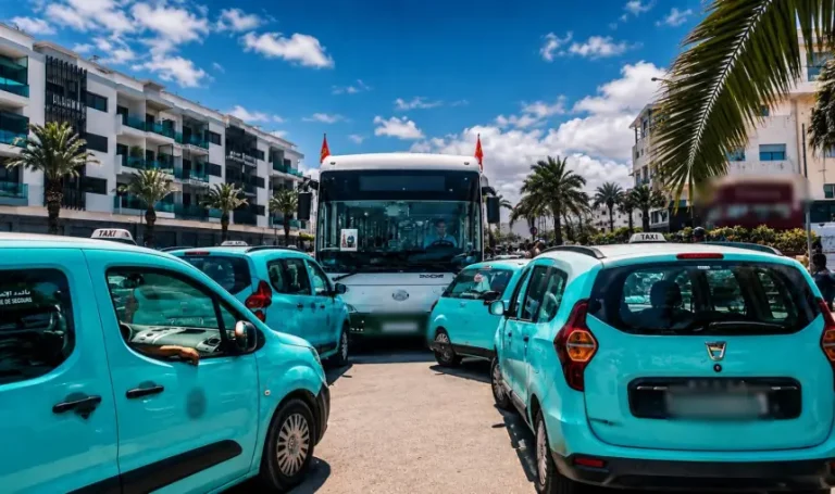 Les taxis de Mohammedia continuent de refuser l'entrée des bus de Benslimane dans la ville
