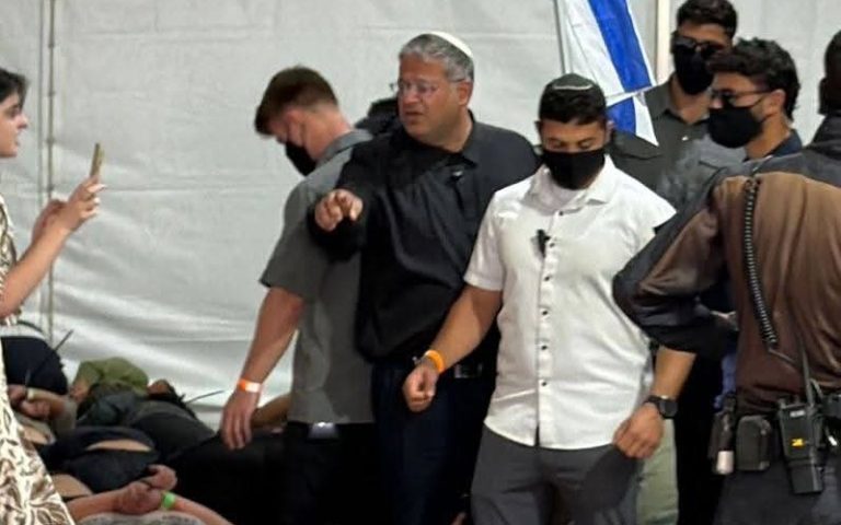 Parmi eux des Marocains... Ben Gvir se venge des militants de la flotte de la résistance : "C'est ainsi que nous accueillons les terroristes"