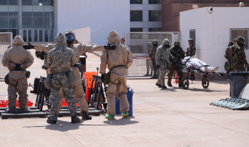 Manœuvres "Lion Africain" : Le stade d'Agadir accueille un exercice de lutte contre les armes de destruction massive