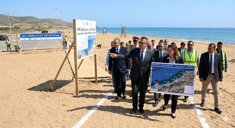 Nador.. Inspections préventives sur les plages en préparation de la saison estivale