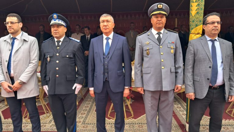 Le gouverneur de la province de Boulemane participe à la commémoration de l'anniversaire de la fondation de la Sûreté Nationale à Missour