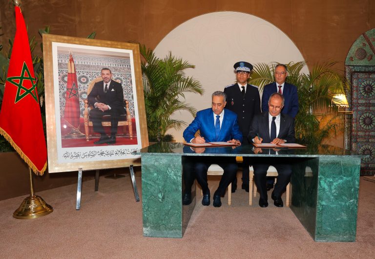 Hamouchi signe une convention pour soutenir les agents de sécurité en situation de handicap