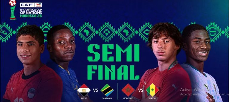 CAN U-17 : Le dernier carré est connu! Aujourd'hui, retrouvailles Maroc-Sénégal