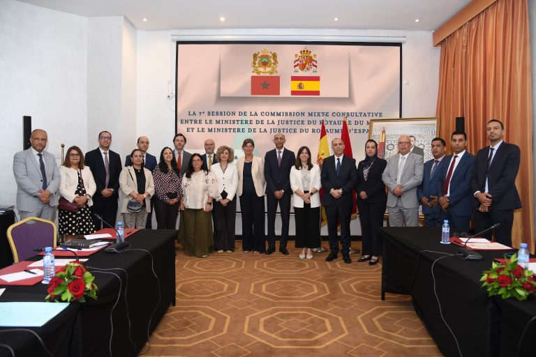 Tenue de la septième session du Comité Consultatif mixte entre les ministères de la Justice du Royaume du Maroc et du Royaume d'Espagne.