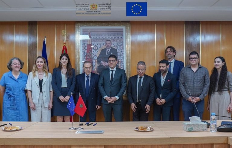 Maroc-Union Européenne : Signature de 3 nouveaux projets pour soutenir les industries culturelles et créatives
