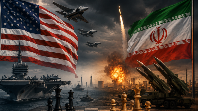 Après la menace de Trump, l'Amérique lance de larges frappes militaires contre des cibles en Iran