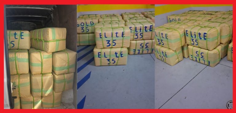 En coordination avec la DGST.. Saisie d'environ 3 tonnes de drogues en périphérie de Benslimane