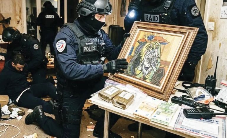 Une descente pour saisir des drogues révèle un rare tableau de Picasso en banlieue parisienne
