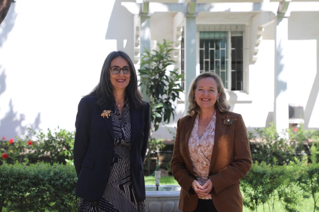 Rencontre bilatérale entre la Ministre Nadia Fettah et la Présidente du Groupe de la BEI