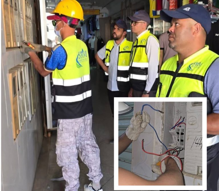 Campagne de contrôle à Sidi Slimane révèle des dépassements dans l'exploitation de l'électricité dans les commerces