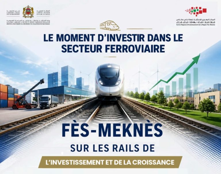 Fès-Meknès consolide sa position de pôle industriel ferroviaire prometteur au Maroc