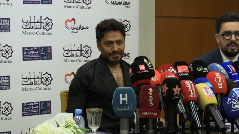 Tamer Hosny : une chanson marocaine avec Saad Lamjarred n'a pas abouti.. et Bassma Boussil a reçu de ma part des fleurs et du soutien avant son concert