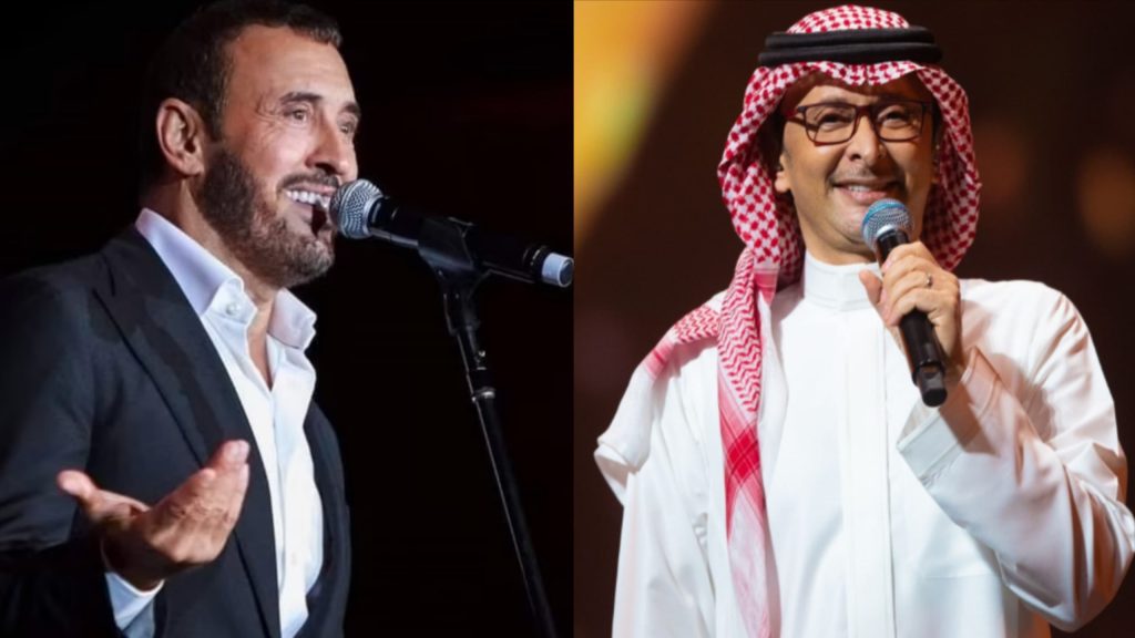 Rabat réunit Kazem Al Saher et Abd al Majid Abd al Majid lors d'une soirée exceptionnelle pour célébrer la Fête du Trône