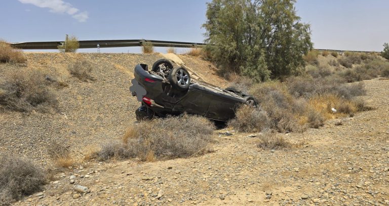 Accident de voiture sur l'autoroute Jerada-Oujda fait 4 blessés