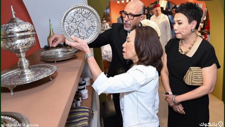 Le Caftan, le Zellige et l'Artisanat Authentique, Ambassadeurs du Maroc à Bangkok