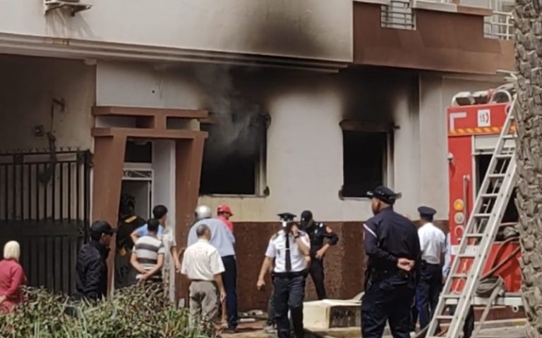 Agadir.. un incendie dans un appartement provoque des cas d'asphyxie et mobilise les autorités