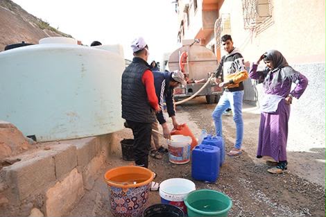 Province de Nador... un été chaud et des coupures d'eau à Beni Ensar