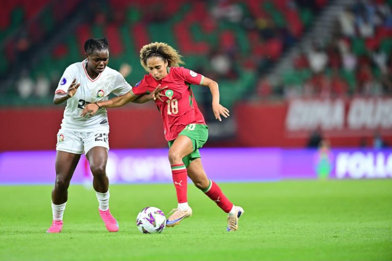 L'équipe nationale marocaine bat le Kenya par quatre buts à zéro en Coupe d'Afrique des Nations Féminine