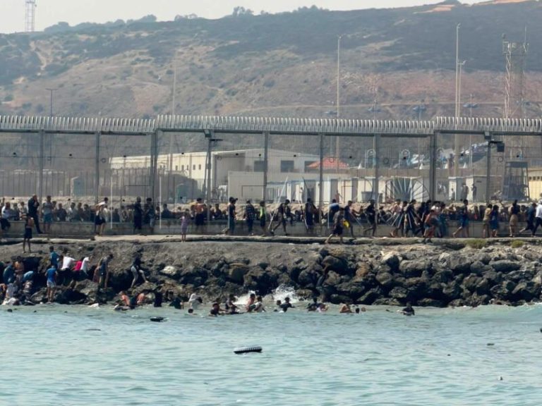 Augmentation des décès lors des tentatives de traversée vers Ceuta occupée à 34 morts