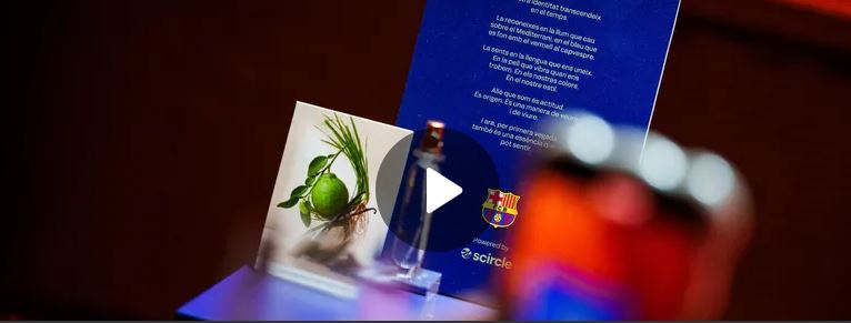 Le FC Barcelone présente sa première identité olfactive, qui transforme l'émotion, la mémoire et la technologie en arôme