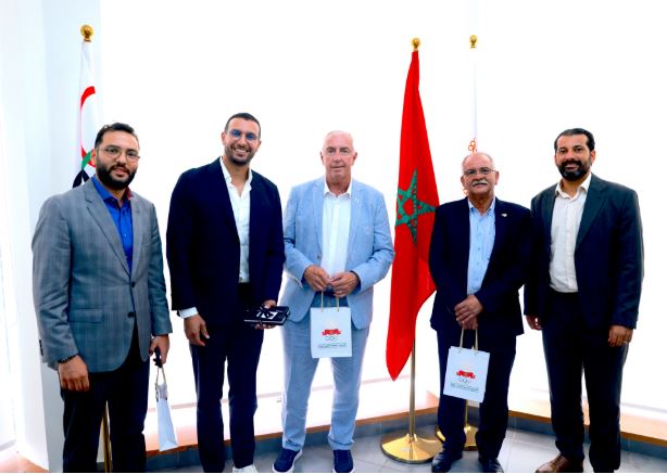 CNOM : Rencontre avec M. Luc TARDIF, Président de la Fédération Internationale de Hockey sur Glace (IIHF)