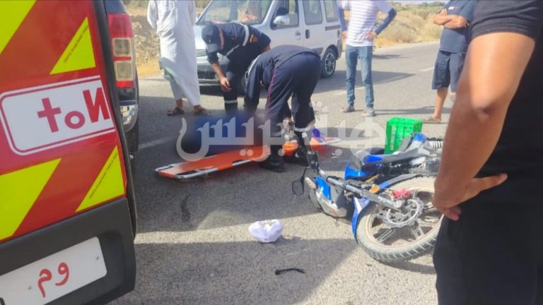 Jérada.. Mort d'un jeune homme dans une collision triple entre deux voitures et une moto