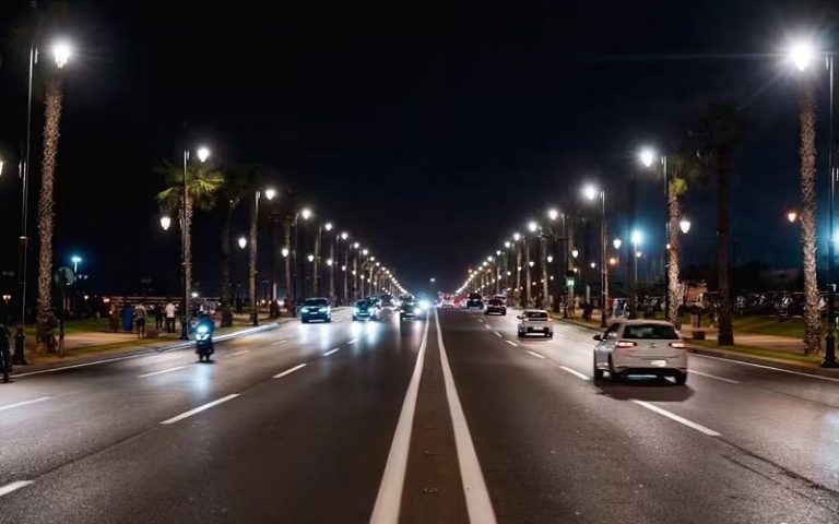Rabat.. Un nouvel éclairage illumine la route côtière