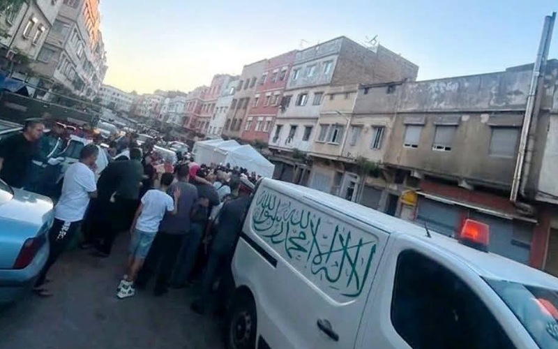 Bouskoura.. Des funérailles imposantes pour enterrer le gendarme victime d'un accident de la route à Oulad Hadj