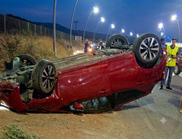 Saïdia... Un grave accident de la route envoie une conductrice ayant perdu le contrôle à l'hôpital