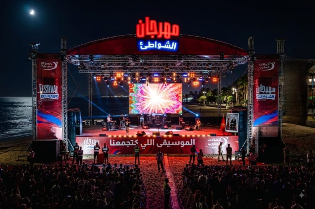 Le Festival des Plages de Maroc Télécom fait escale à Saidia pour sa quatrième étape