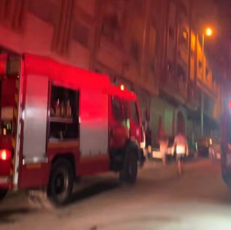 Al Hoceima.. Un incendie dans un appartement dans le quartier Al Salam mobilise la Protection Civile