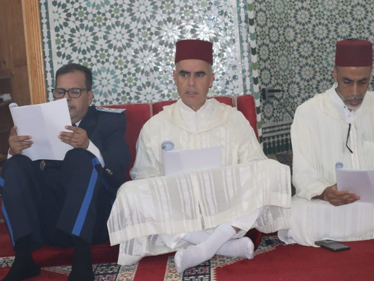 La mosquée antique de Jerada abrite une célébration religieuse à l'occasion de la commémoration de la naissance du Prophète