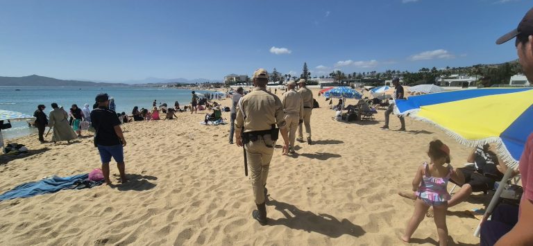 Campagne sur le terrain à Martil pour libérer le domaine public maritime et lutter contre le monopole des espaces de plage