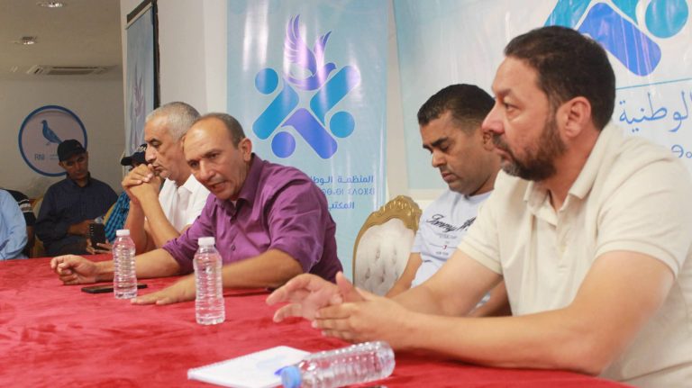 Rencontre de communication du parti des Libéraux à Kénitra avec les commerçants et les professionnels