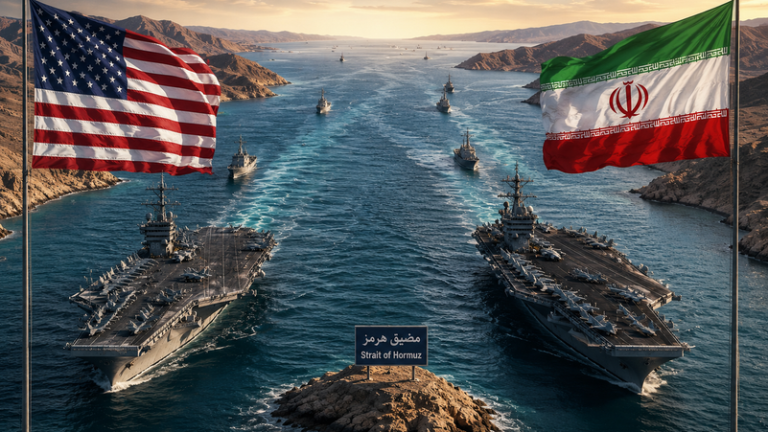 Le blocus de l'Iran se poursuit.. L'Amérique remplace le porte-avions Lincoln par le George Washington