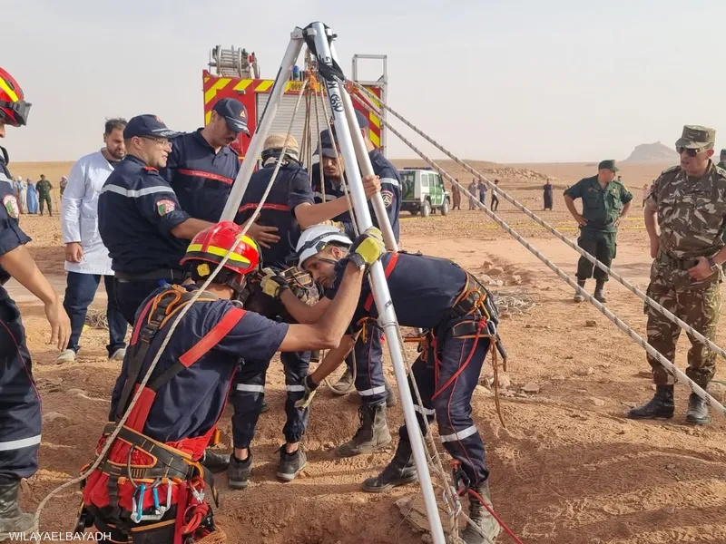 Après des jours d'attente.. découverte du corps du petit Ayoub dans le puits de la wilaya d'El Bayadh en Algérie