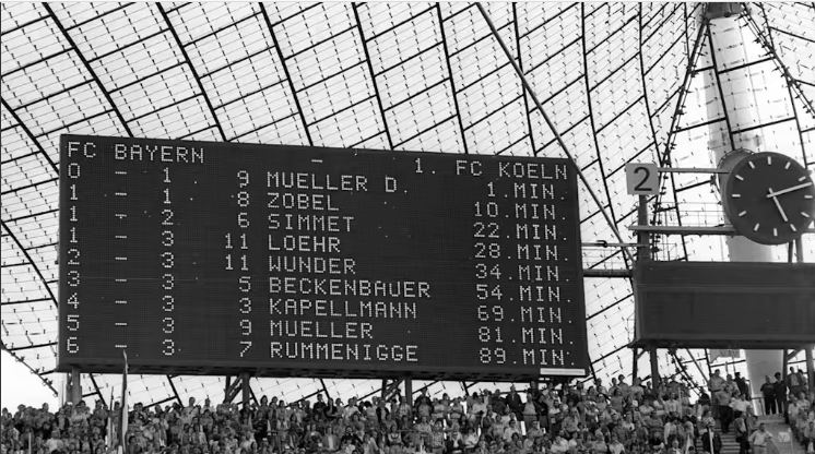 Il y a 52 ans : le Bayern établit un record contre Cologne, du temps de Beckenbauer...