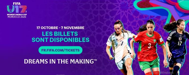 Coupe du Monde Féminine U-17 de la FIFA, Maroc 2026™ : la billetterie est ouverte !