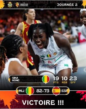 Coupe du Monde Féminine de Basketball FIBA 2026: véritable exploit des Aigles Dames du Mali pour une victoire historique sur les espagnoles