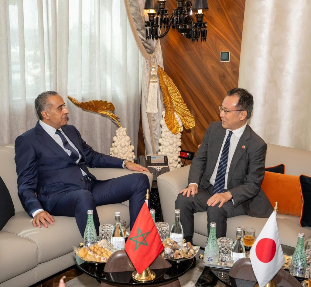 Hamouchi et l'ambassadeur japonais explorent les voies de développement du partenariat sécuritaire