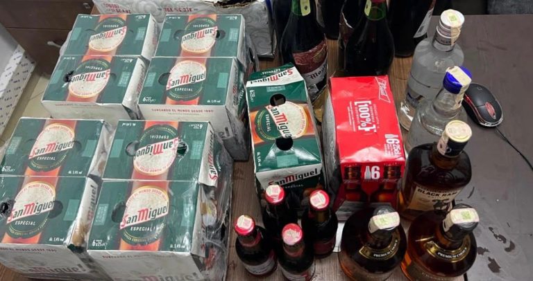 Tanger.. Un individu interpellé dans le quartier El Irfane 2 et saisie de 75 bouteilles de boissons alcoolisées de contrebande