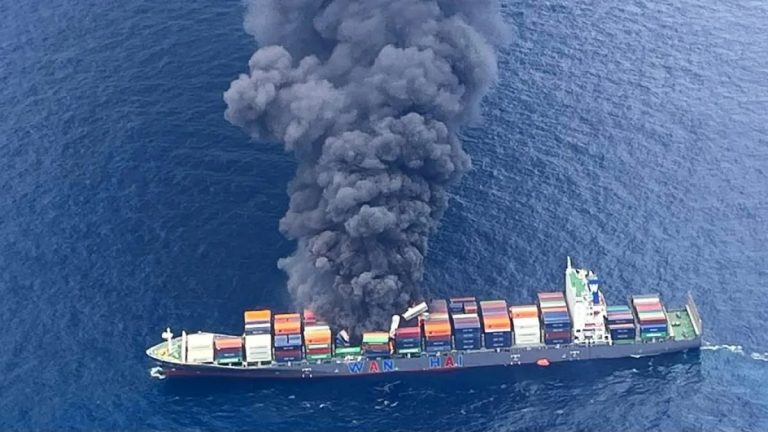 Un incendie retarde l'arrivée d'un porte-conteneurs à Tanger Med
