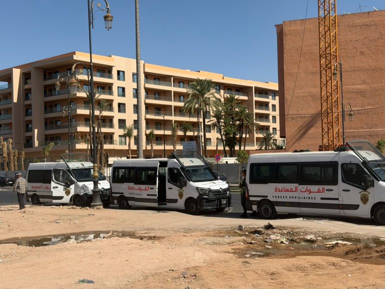 Les autorités de Marrakech démolissent les dernières constructions anarchiques de l'avenue Prince Moulay Abdellah – Photos