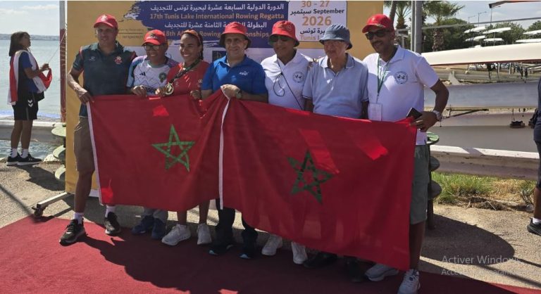 Le Maroc brille dès la première journée des Championnats d’Afrique d’aviron à Tunis